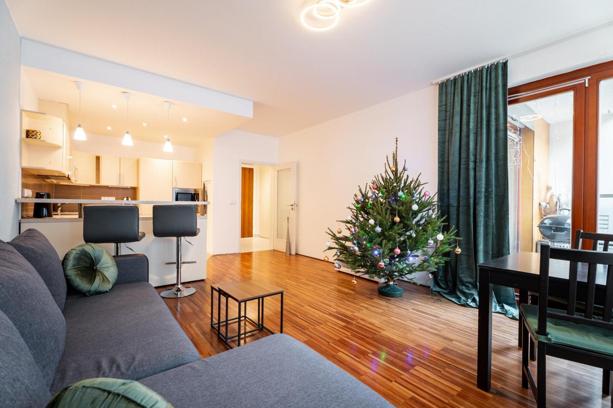 Auriapartments Karlin 2Kk S Terasou A Parkovanim 프라하 외부 사진
