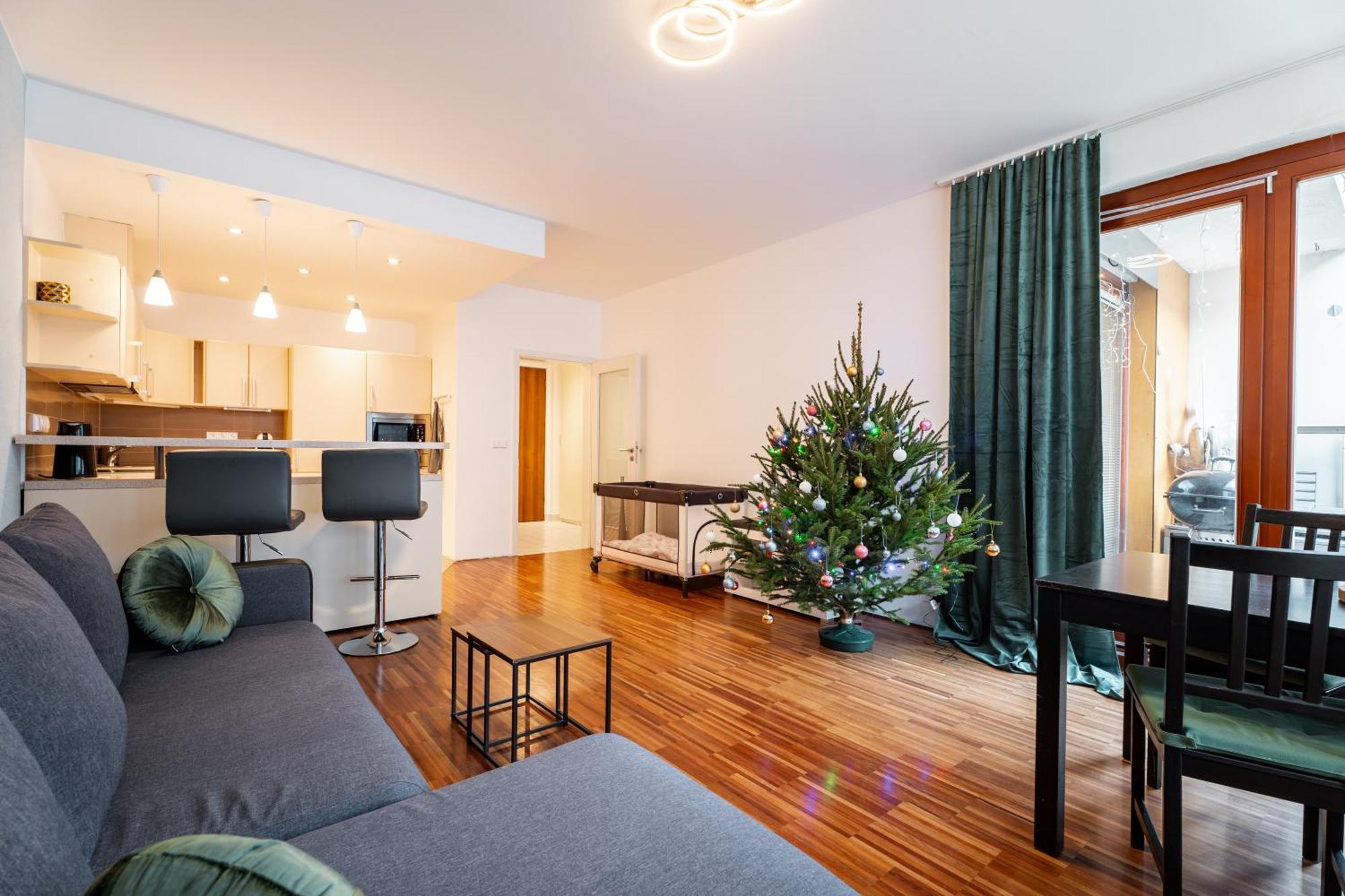 Auriapartments Karlin 2Kk S Terasou A Parkovanim 프라하 외부 사진